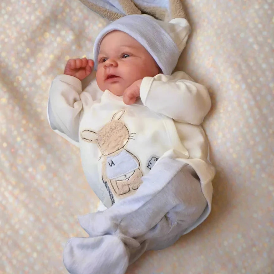 autentická reborn panenka Elijah newborn baby