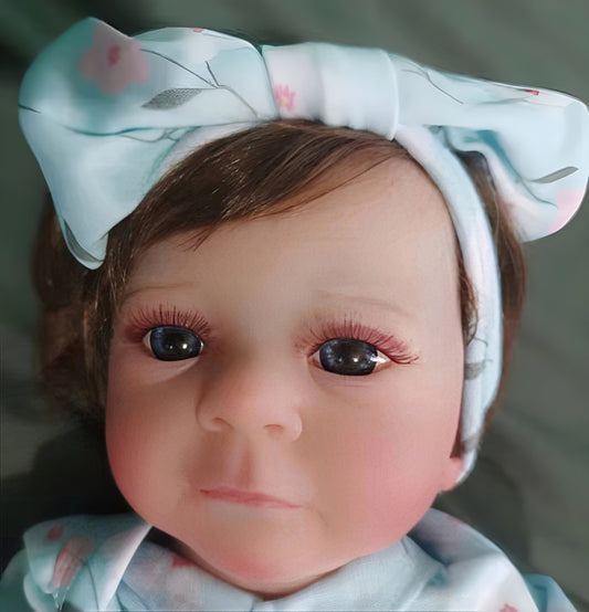 Reborn Baby Doll Felicia Rozkošná dívka realistická panenka