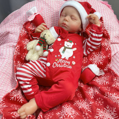 Reborn Baby Dolls LouLou Veselé Vánoce