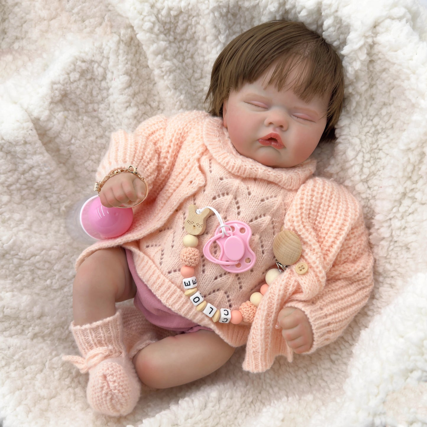 Reborn Baby Doll Quinbee Novorozené dítě